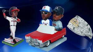 Braves' Austin Riley drops bombs over OutKast bobblehead night National  News - Bally Sports